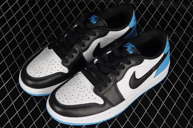 All categories Air Jordan Jordan series basketball shoes Air Jordan 1 Low Z version Air Jordan 1 Low "UNC" AJ1 Joe 1 blue and white low-top casual sneakers CZ0790-104
